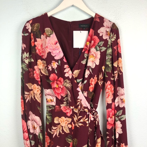 Majorelle Rosebud long sleeve floral romper - Picture 3 of 8